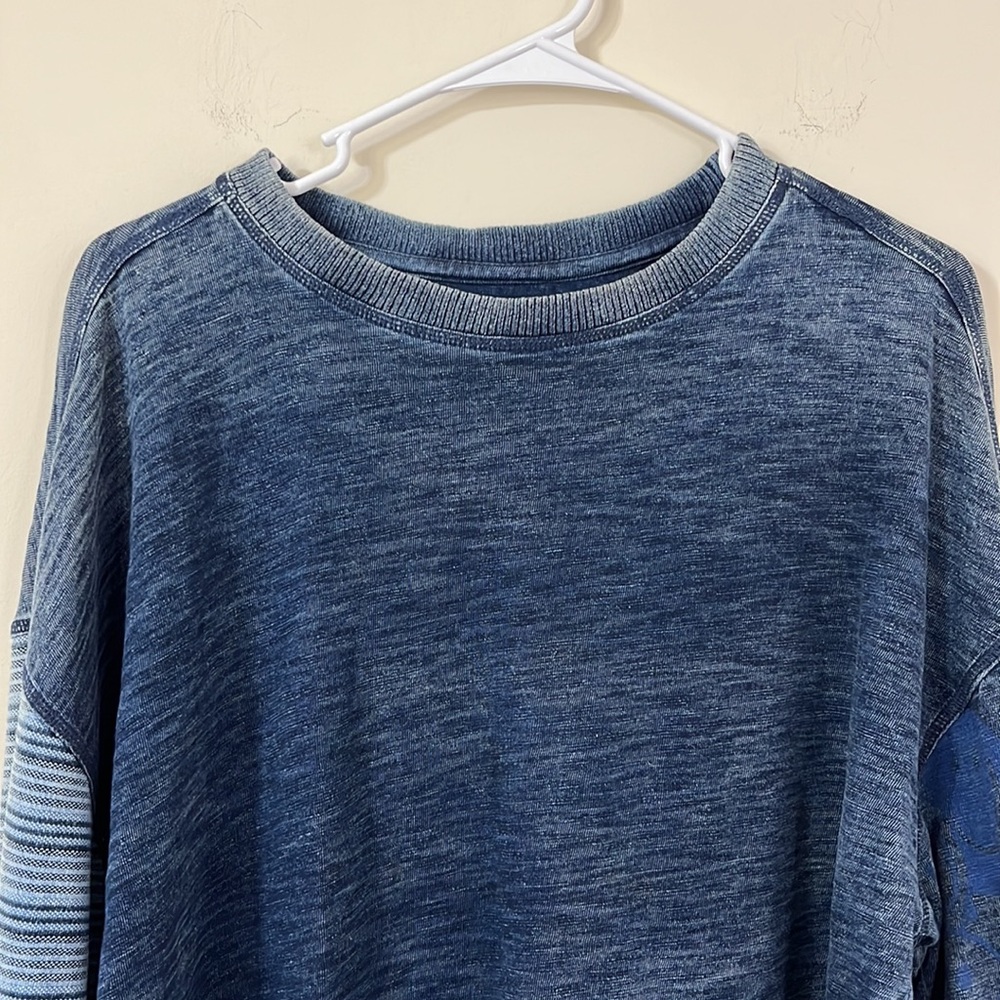 Free People We The Free Trippy Smiley Pullover Size M - Picture 5 of 12